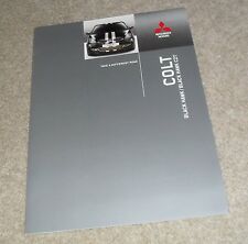 Folheto Mitsubishi Colt Black Hawk & Black Hawk CZT 2007 comprar usado  Enviando para Brazil