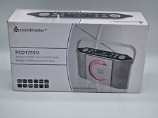 Soundmaster rcd1755si tragbare gebraucht kaufen  Oberdachstetten