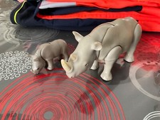 Playmobil rhinoceros bébé d'occasion  Val-de-Saâne