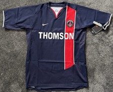 Camisa de futebol Nike original PSG Paris Saint Germain 2003/2004 casa pequena nova com etiquetas comprar usado  Enviando para Brazil