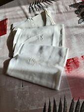 Anciennes serviettes tables d'occasion  Viarmes