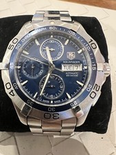 AUTÊNTICO Relógio de Mergulho TAG HEUER Aqua Racer Aço Inoxidável CAF2012 ⚡️POSTAGEM GRÁTIS comprar usado  Enviando para Brazil