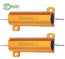 Resistores de potência de alumínio 50W alcance total disponível 0,01 ohm a 100K ohm comprar usado  Enviando para Brazil