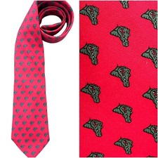 Gravata Martha’s Vineyard Vines Alligator 100% seda coração sagrado preparação preppy comprar usado  Enviando para Brazil