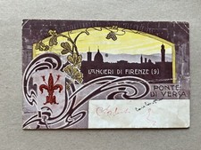 Cartolina militare cavalleria usato  Saronno