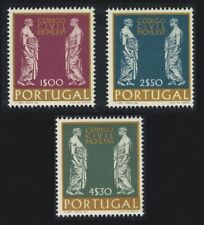 Portugal Nuevo Código de Derecho Civil 3v 1967 MNH SG#1319-1321 segunda mano  Embacar hacia Argentina