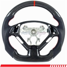💘Volante de fibra de carbono para Infiniti G37 G37x G37s 2008-2015 com acabamento de tampa comprar usado  Enviando para Brazil