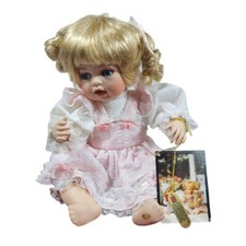 Boneca bebê The Wimbledon Collection porcelana por Lexington Hall LTD Sally #A-6002 comprar usado  Enviando para Brazil