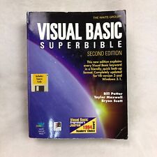 1994 Visual Basic Super Bible Segunda Edição Potter Maxwell Scott com Disquete comprar usado  Enviando para Brazil