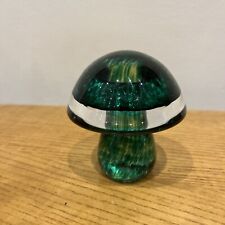Glass toadstool paperweight for sale  LONDON