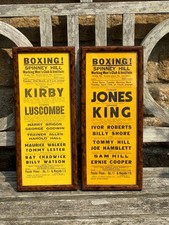 Pair framed boxing for sale  CHIPPING NORTON