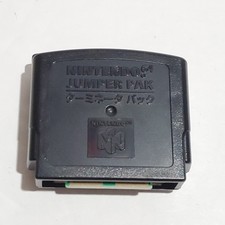 Nintendo 64 Jumper Pack Pak N64 NUS-008 autêntico original do fabricante preto, usado comprar usado  Enviando para Brazil