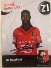 Carte dédicacée ismael d'occasion  Rennes-