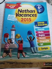 Cahier vacances matières d'occasion  Courbevoie