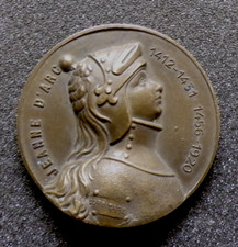 Médaille bronze jeanne d'occasion  France