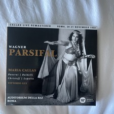 PARSIFAL (ROM LIVE 20-21/11/1950) REMASTERED 2017 3 CD WAGNER,RICHARD - LIKE NEW, usado comprar usado  Enviando para Brazil