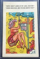 Comic postcard blonde for sale  WORTHING
