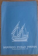 Bolsa de loja de presentes c1972 Marco Polo Amusement Park Daytona Beach Flórida comprar usado  Enviando para Brazil