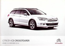 258004) Citroen C5 Crosstourer - Preisliste & Extras - Prospekt 10/2014 comprar usado  Enviando para Brazil