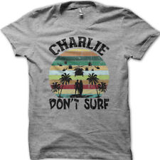 Camiseta de algodão Apocalypse Now Charlie Don't Surf 9033 comprar usado  Enviando para Brazil