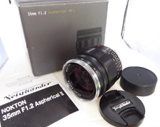 Voigtlander 35mm f1.2 for sale  NORWICH