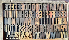 Letterpress wood bold for sale  UK