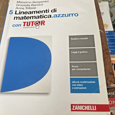 Lineamenti matematica. azzurro usato  Genova