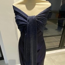 Navy glitter stretch for sale  WESTCLIFF-ON-SEA