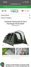 Outwell ashwood tent for sale  BEXLEYHEATH