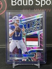 2024 Panini Spectra Josh Allen Rosa Neon Max Impact /15 #MI-JAN - 3 CLR Patch comprar usado  Enviando para Brazil