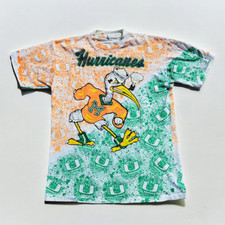Hurricaes miami tshirt usato  Baronissi