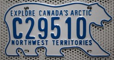 Kanada nummernschild northwest gebraucht kaufen  Euskirchen