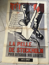 Rare affiche pelle d'occasion  Orleans-