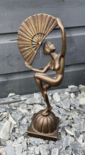 Bronze art deco for sale  CHELMSFORD