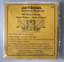 Cambrian 4mm wagon for sale  DERBY