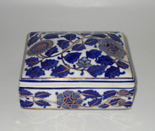 Vintage blue trinket for sale  MANCHESTER