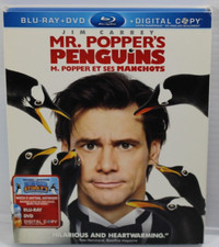 Mr. Poppers Penguins (Blu-ray/DVD, 2011) Bilíngue com Slip comprar usado  Enviando para Brazil