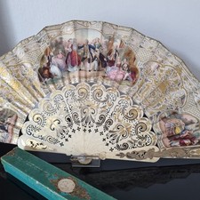 Eventail ancien xixè d'occasion  Nantes-