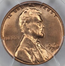1968 pcgs ms66rd for sale 1968 pcgs ms66rd for sale  Whitestown