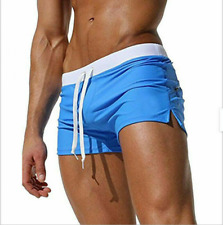 Roupa de banho masculina shorts boxer com bolso maiô praia surf comprar usado  Enviando para Brazil