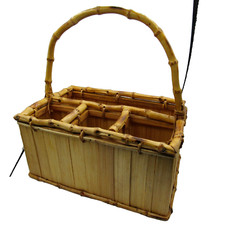 Bamboo caddy basket for sale  Woodbridge