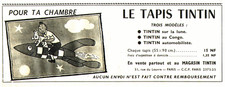 Publicité tapis tintin d'occasion  Villecresnes