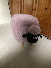 Pink fluffy sheep for sale  BOLTON