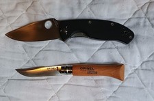 Spyderco tenacious plain for sale  West Paris