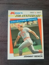1987 Topps Kmart Baseball Johnny Bench #12 HOF Set Break. G5 comprar usado 1987 Topps Kmart Baseball Johnny Bench #12 HOF Set Break. G5 comprar usado  Enviando para Brazil