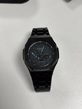 Relógio Casioak G Shock GA-2100 Full Metal Mod azul blackout comprar usado  Enviando para Brazil