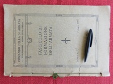 Ww1 fascicolo formazione usato Ww1 fascicolo formazione usato  Italia