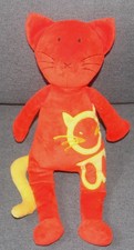 Doudou chat rouge d'occasion  Bousbecque