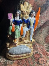 Antique staffordshire couple for sale  COVENTRY