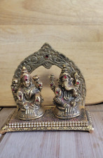 Ganesha lakshmi brass for sale  DAGENHAM